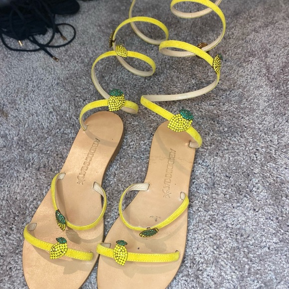 a’biddikkia flat gladiator sandals - Picture 3 of 4